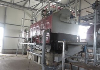 2.5T/h EPCB Straw Fired Steam Boiler in Serbia