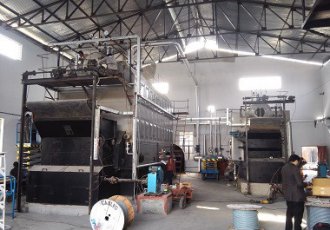 4T/h and 12T/h EPCB Chain Grate Coal Fired Steam Boiler System in Lahore, Pakistan