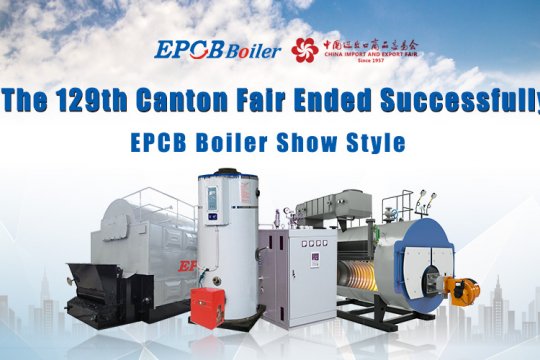 The 129th Canton Fair Ended Successfully EPCB Boiler Show Style