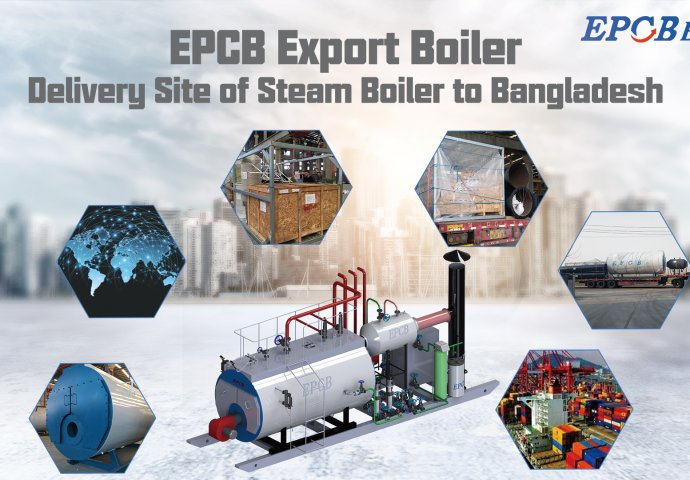 8T Gas-Fired Steam Boiler Sent to Bangladesh