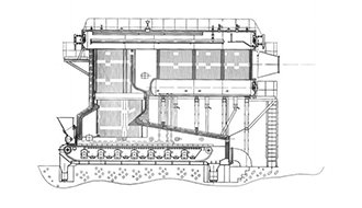 Double-Drums-Boiler-Body-Layout