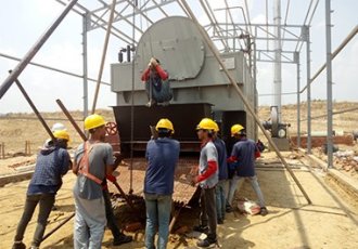 6T/h EPCB Coal Fired Steam Boiler in Myanmar