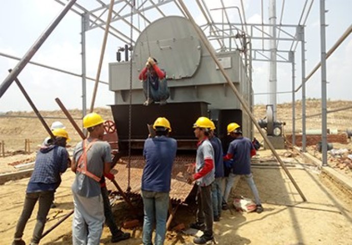 6Th Coal Fired Steam Boiler in Myanmar