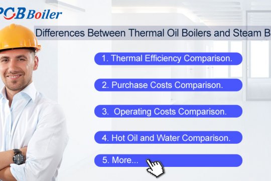 Differences Between Thermal Oil Boilers and Steam Boilers