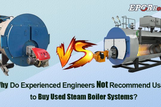 Why do experienced engineers not recommend users to buy used steam boiler systems?