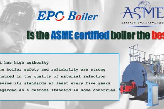 Is the ASME certified boiler the best?