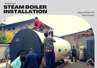 6T/h Gas Fired Steam Boiler in Uzbekistan