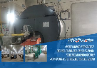 3T/h Gas Fired Steam Boiler Used in textile industry in Uzbekistan