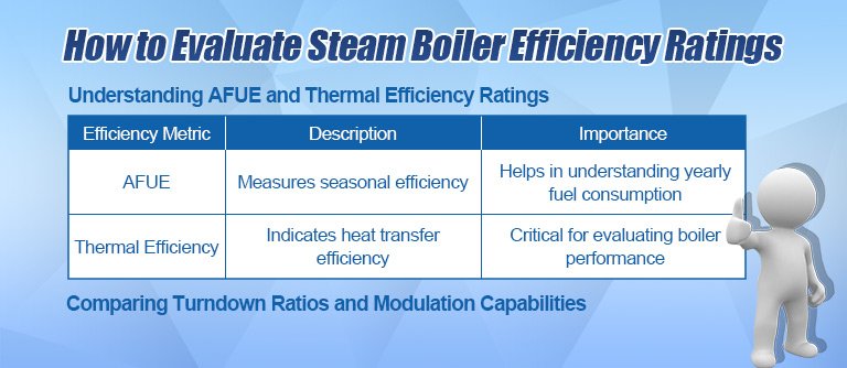 How to Evaluate Steam Boiler Efficiency Ratings